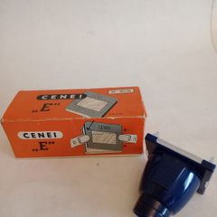Vintage German Cenei E Box of Glass Slides with View Finder
