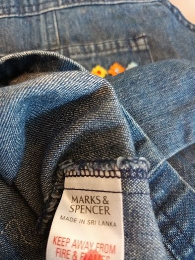 Marks and Spencer Denim pinafore