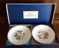 Vintage Royal Worcester Boxed Trinket Dishes