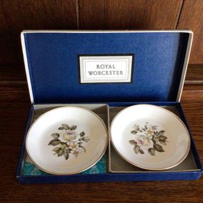 Vintage Royal Worcester Boxed Trinket Dishes