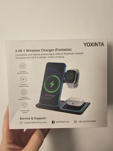 3 in 1 wireless charger