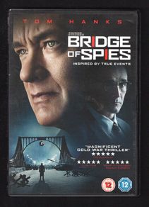 Bridge of Spies. DVD Movie. Staring Tom Hanks,  Alan Alda and Mark Rylance.