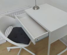 ikea desk and chair