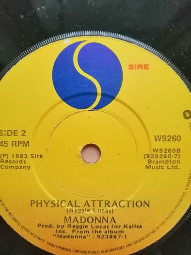MADONNA / Borderline - 7 Inch Single / Vinyl Record