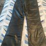 Black Leather Trousers Image 6
