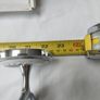 Stainless Steel Vintage Double towel holder Image 5