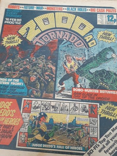 2000ad progs in the 100s.