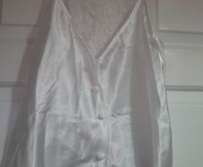 Satin/lace lingerie top