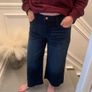 Hollister high rise culotte jeans. W30 L24 Image 7