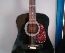 Twelve string guitar
