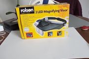 Magnifying visor