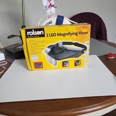 Magnifying visor