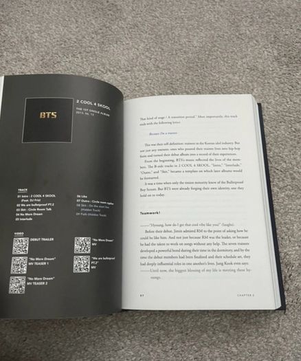 BTS Beyond the Story 10 Year Record Hardcover Book