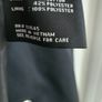 LONDON FOG black trench with silver hardware Sz XL (Fit 14-16UK) - Rrp 195 ( New) Image 5
