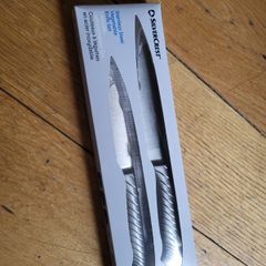 SilverCrest Stainless steel Kitchen Vegetable Knife set 2pcs NEW