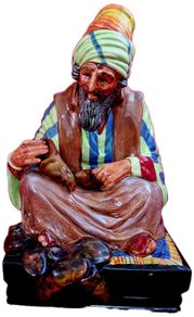 Signed Royal Doulton The Cobbler Figurine