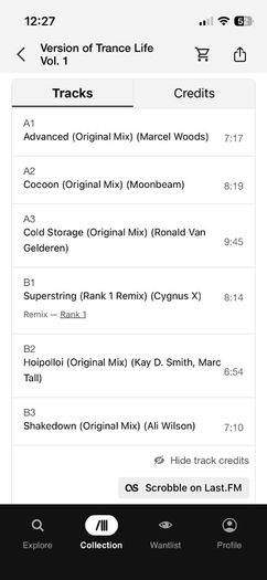 Trance life vol 1-2-3   12" vinyl