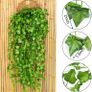 168 Ft-24 Pack Artificial Ivy Leaf Garland Plants Vine Hanging Wedding Garland English Ivy Home Kitchen Garden Office Wedding Wall Decor Image 3