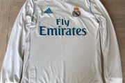 Real Madrid 2017 18 Home Jersey Youth Large 13 14 Long Sleeve