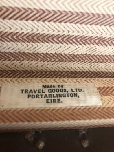Vintage travel case