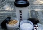 Protein Shaker Bottle with STORAGE