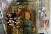 McFarlane Chucky Childs play 2 figure signed
