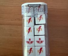 Warhammer 40k White Scars Dice Set