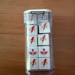 Warhammer 40k White Scars Dice Set
