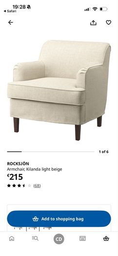 Armchair and Foot Stool