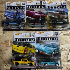 Trucks 1-5 Series Hot Wheels