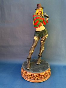 Lady Freddy Krueger Custom Resin Statue