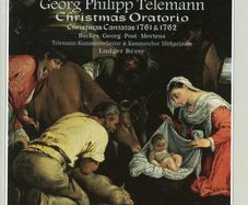 Free Postage! George Philipp Telemann: Christmas Oratorio. CD.
