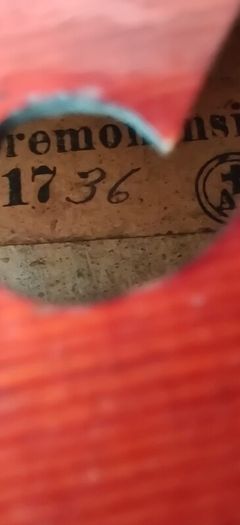 Vintage Antonius Stradivarius Cremonensis Faciebat Anno 1736 Violin