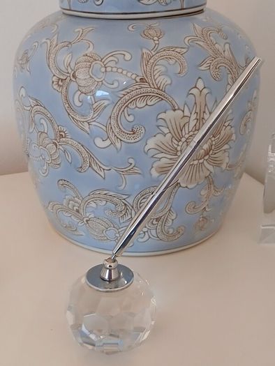 Waterford Crystal Paperweight / Penholder