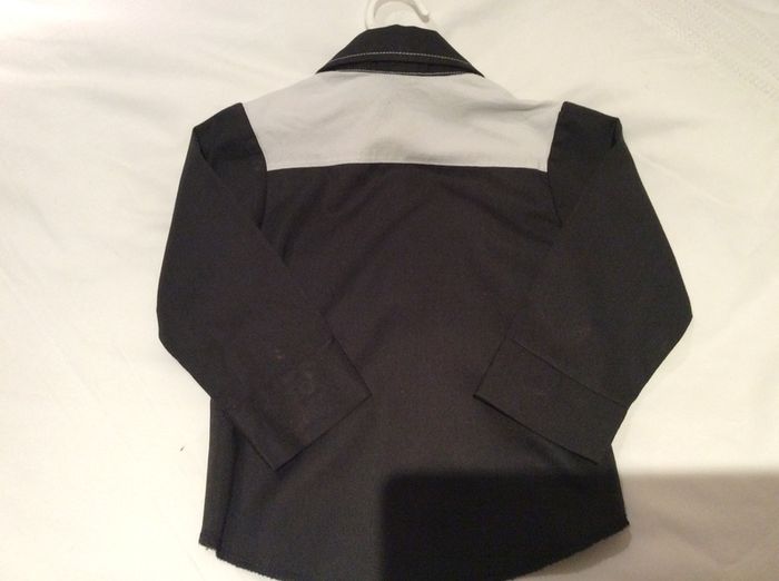 Amazing retro style rockability black and white shirt by celebrity favourite designer brand Knuckleheads 2 - 3