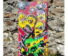 Original Acrylic Painting The Sleep of Reason Produces Monsters