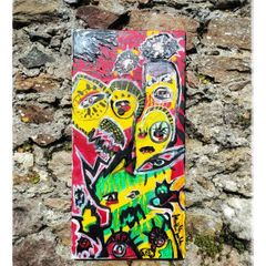 Original Acrylic Painting The Sleep of Reason Produces Monsters