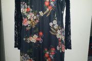 Beautiful brand new  midi dress with lace F&amp;F size UK14 EUR42 Postage included