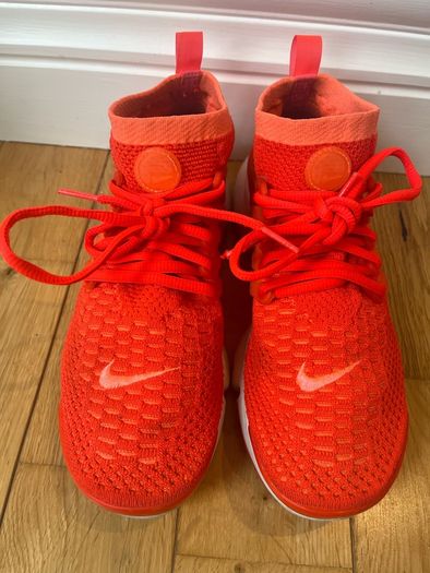 Orange Nike Air Presto Flyknit Ultra
