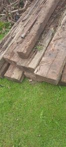 Reclaimed Railway Sleepers Garden, Landscaping