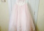 Baby pink dress Shoes+Shall+Bag included