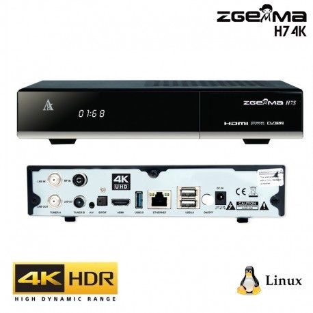 Zgemma H7s 4k Satellite Saorview Combo Box For Sale in Newbridge ...