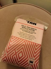 Self Tan applicator for backs