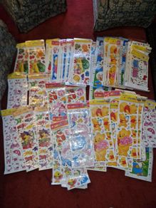 112 Packs of Brand Large Stickers
