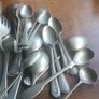 Old Vintage Irish Cutlery / Fork/ Spoon/ Knife Image 2