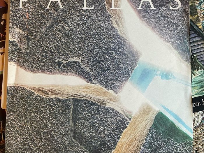 Pallas. Throwing stones at the wind picture sleeve vinyl record single in vg+ condition