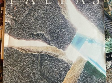 Pallas. Throwing stones at the wind picture sleeve vinyl record single in vg+ condition