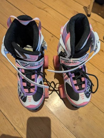 Adjustable Kids Roller Skates (SENHAI Size 1-4)