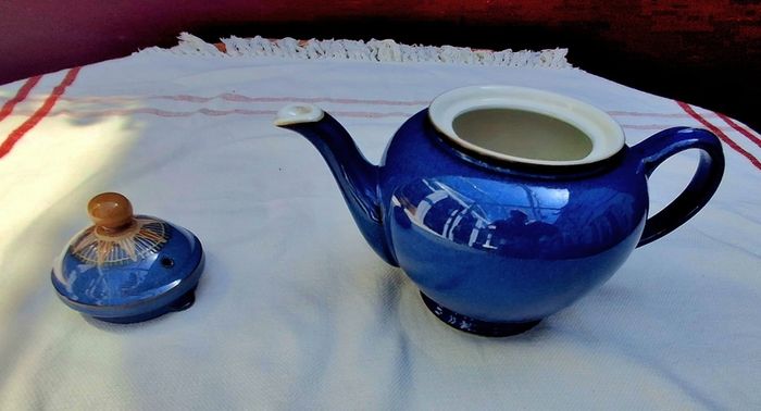 60 Piece Denby Boston Blue Dinner Set