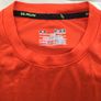 Under armour mens orange top medium m Image 2